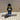 Minifig cas188 - Breastplate - Blue with Black Arms, Blue Legs with Black Hips, Black Neck-Protector
