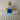 Minifig soc106 - Soccer Player White & Blue Team with shirt  #5