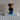 Minifig fab12d - Fabuland Bear - Ricky Raccoon, Blue Legs, Black Top, Yellow Arms, Large Eyes Mask