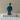 Minifig 4j003a - Construction Worker with Blue Shirt, Green Vest and Cap with the Word 'Brick', Sunglasses and Moustache